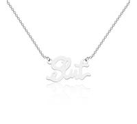 Smut Slut Necklace Slutty Wife Jewelry Spicy Lovers Gift Hotwife Gift Naughty Valentine Gift Swear Words Gifts (Spicy Lovers Necklace)