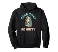 Smutt Book Lover Merch Read Smut Be Happy Dark Fairy Tales Pullover Hoodie