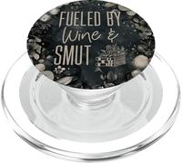 Smutt Books Women Who Love Wine And To Read Dark Romance PopSockets PopGrip for MagSafe