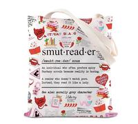 Smutty Book Inspire Tote Bag Smut Reading Booktok Dark Romance Handbag Spicy Lover Gift (smut•read•er T)