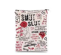 Smutty Book Lover Book Sleeve Smut Spicy Reader Gift Bookish Gift Smutty Books Gift Zipper Book Protector (Smut )