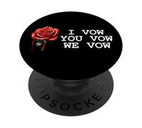 Smutty Dark Romance Spicy Book Smut I Vow You Vow We Vow PopSockets Adhesive PopGrip