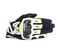 SMX 2 Air Carbon V2 Glove Black White Yellow Fluo