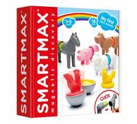 SMX-221 SmartMax My First Farm Animals - 16-Piece Colourful Magnetic Construction Set