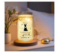 Smyhlf-us Pet Memorial Mason Jar Night Lights, Memorial Gifts for Loss of Dog,Pet Sympathy Gifts, Dog Memorial for Pet Lovers, Pet Loss Gifts, in Memory of Dog Passing Away(Angle Dog)