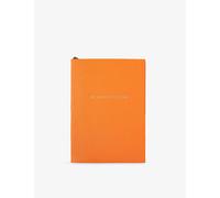 Smythson My First Smythson Soho Leather Diary 19cm x 14cm Bright Tangerine