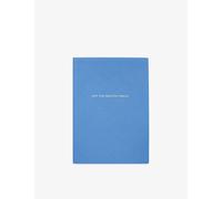 Smythson Smythson Off The Beaten Track Soho Leather Travel Journal 19.6cm x 14.3cm Nile Blue