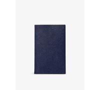 Smythson Vy Panama Cross-grain Lambskin-leather Notebook 14cm X 9cm