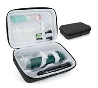 SMYV Water Flosser Travel Case, Portable Oral Irrigator Organizer, Sturdy Carrying Storage Holder for Flosser, Electric Toothbrush, Toothpaste and Irrigator Accessories (Case Only) - Black