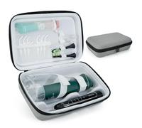 SMYV Water Flosser Travel Case, Portable Oral Irrigator Organizer, Sturdy Carrying Storage Holder for Flosser, Electric Toothbrush, Toothpaste and Irrigator Accessories (Case Only) - Grey
