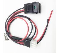 SMZhomeone 1-Pack 6-Pin DC Power Cable 12AWG 33ft with 30A Fuse for Kenwood TS-570 for ICOM IC-706 Alinco DX-70T Ham Radio Station Black Red