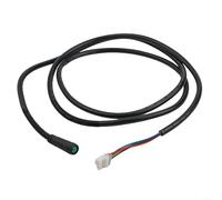SMZhomeone 1Pc Electric Scooter Communication Data Power Cable for Xiaomi 4, 653cm Wear-Resistant Plastic Wire Replacement Part for Private Land Riding Black