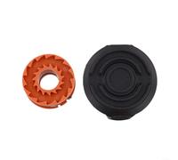 SMZhomeone 2-Pack Line Spool and Cover for McGregor MCT1825 MCT2X1825 18V Trimmer with 25m 05mm String Plastic Garden Yard Maintenance