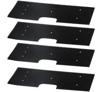SMZhomeone 2 Pack Washing Machine Filter Fabric for GE Profile WH01X35719, Black Lint Trap Replacement Reduces, Install Laundry Use(Set Of 4 Pcs)