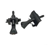 SMZhomeone 2 Pack Windscreen Washer Jets Spray Nozzle 8265A596 for Outlander for ECLIPSE Cross ABS Black Easy Install All Weather Driving(A)