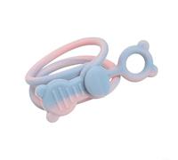 SMZhomeone 20 Pack Silicone Cable Organizers Self-Buckled Cord Winders for Data Power Lines Tidy Desk Travel Office Home Gradient Colors 12x10x10cm(Gradient pink blue)