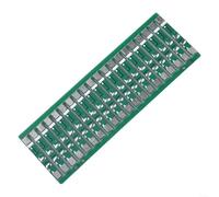 SMZhomeone 20Pcs 1S 6-10A Lithium Battery Protection Board PCB with Overcharge Short Circuit Defense for 37V Cells DIY Electronics Projects