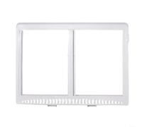 SMZhomeone 240364787 Refrigerator Crisper Drawer Cover Frame Replacement Part for Fresh Food Section ABS Material White 64x49x7cm Kitchen Repair