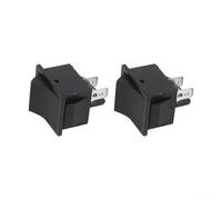 SMZhomeone 2Pcs 6-24V Kids Electric Car Throttle Switch 10A Auto Reset Pedal Control Forward Reverse Ride-On Toy Replacement Part Black Plastic 2/3/6 Pin(2PIN)