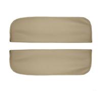 SMZhomeone 2PCS Armrest cover Beige Look Center Console Armrest Cover PU leather car for seat armrest For BMW For X5 E70 X6 E71 2008-2013