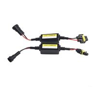 SMZhomeone 2Pcs H11 LED Headlight Canbus Decoder Anti Flicker Resistor for Error Lighting PVC Metal Car Truck Upgrade