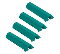 SMZhomeone 4 Pack Track Clamp Cover Ratchet Quick Release for Festool Mafell Guide Rails Anti-Scratch Woodworking Fixture Steel Rubber Workshop Use