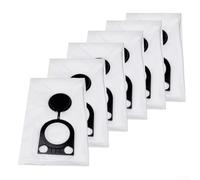 SMZhomeone 6/12pcs Dust Bags Non-woven Fabric Vacuum Cleaner Dust Bags Fleece Filter Dust Bags For Bosch GAS 25 L SFC, GAS 25 2605411167 Vacuum Cleaner Replacement Parts(6pcs)