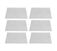 SMZhomeone 6-Pack Plastic Queen Excluders Cuttable for BEEKEEPING Tool for Hive Management for HONEYBEE Colony Control White Yellow 41x51cm Garden Use(46x46cm white)