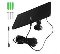 SMZhomeone 6W Monocrystalline Solar Panel for Security Cameras and for Ring Doorbells High Efficiency 21.5 Percent with DC5521 DC3.5 Connectors 5M Cable(Black)