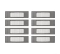 SMZhomeone 8-Pack HEPA Filters for Ecovacs for deebot for ozmo 920 950 for t5 T8 for t9 N8+ N10 Plus Robot Vacuum, High Efficiency Dust Trapping for Home Cleaning, Gray Plastic