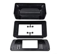 SMZhomeone 9/101 Inch Car Frame Bracket ABS Plastic Navigation Face Panel for Android Big Screen Radio Upgrade DIY Black(9 inches)