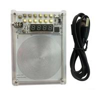 SMZhomeone Adjustable Frequency Signal Generator 0.01-100000 Hz Pure Sine Wave Output for Schumann Wave Applications with Digital Circuit Design and Dual Power Options