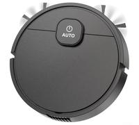 SMZhomeone Auto Empty Robot Vacuum and Mop for combo Powerful Suction Smart Mapping No-Go Zones for All Floors Compact Design Black(Black)