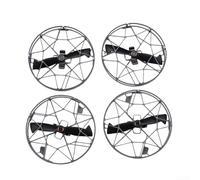 SMZhomeone Blade Protector For DJI For Mini 5 Pro, ABS Propeller Guard Ring, 15 X 15 X 3 Cm, Gray, 4-Pack For Enhanced Flight Safety In Tight Spaces