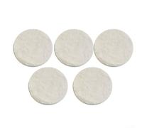 SMZhomeone Fireplace Ceramic Wool Sponge Round Ceramic Sponge For Bioethanol Fireplace Safety Firebox Safety(5pcs)