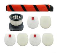 SMZhomeone Floor Roller Brush Filter Kit for Shark IC300 IZ251UK IZ102 Vacuum Cleaner Parts roller brush 21.8x34.5cm filter 11.3x12.5x7.1cm filter cotton 12x10.8cm practical to use