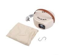 SMZhomeone Foldable Portable Electric Clothes Dryer with Drying Bag Fast Heating Overheat Protection Timer Safe for Travel Camping Dorm Beige 208x96cm(UK)