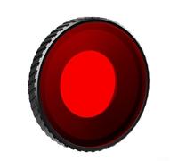 SMZhomeone For DJI For Osmo Action 5 Pro/4 Waterproof Diving Filter Aluminum Alloy Anti-Fog Lens Protector Accessory For Underwater Photography(Red)
