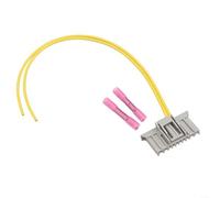 SMZhomeone for FIAT Panda 169 Body Computer Wiring Harness Repair Kit with Copper Silicone Headlight Connector, 295cm Length, Grey Yellow, for Automotive Maintenance