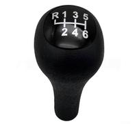 SMZhomeone For Ford Focus MK1 5/6 Speed Gear Shift Knob 1998-2005 XS4R-7217-AA Plastic Leather Replacement Part Enhanced Grip Custom Fit(6speed)