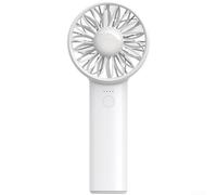 SMZhomeone for mini Hand Held Fan Foldable Desktop Stand USB Charging 1200mAh for battery 4 Modes Quiet Operation for Stroller Pram Outdoor(ZK08 White)