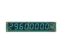 SMZhomeone Frequency Meter PLJ- 8LED-R Digital HF Frequency Meter 0.1-2400 MHz Tester Cymometer LED Display Frequency Counter Cymometer Tester Module (Blue)