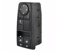 SMZhomeone Front Left Power Window Lifter Switch Button Control ABS Black OEM 81258067109 for MAN TGS Truck Interior Upgrade, Smooth Operation for Professional Drivers