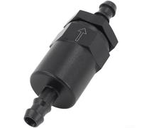 SMZhomeone Inline Fuel Filter With 30 Mesh Filtration Screen To Protect Fuel System Fits 1/2 Inch, 3/8 Inch, 5/16 Inch Fuel Lines Aluminum Alloy For Resistance And Longevity(3/8inch)