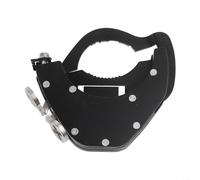 SMZhomeone Motorcycle Throttle Clip Cruise Control Thumb Activated Lock For Most Bikes Riding Touring Stainless Steel Black(Bottom at the bottom)