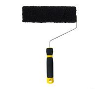 SMZhomeone Multifunctional for Brush Roll Utility Tools Wall Brush Putty Roller Texture Pattern Roller Brush Elastic Brush for Plastering Cleaner for G5AB 9 Inch (Black)
