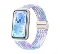 SMZhomeone Nylon Straps For Huawei Band 11 And Band 11 Pro Smartwatch, Comfortable Adjustable Wristband With Secure Closure, Easy Install(Violet)