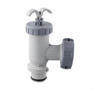 SMZhomeone Pool Plunger Valve Replacement for Intex 1500 2500 4000 GPH Filtration Pump Plastic Assembly Easy Hose Change for Garden Pool Maintenance