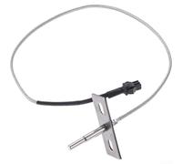 SMZhomeone PT1000 Temperature Probe for Pellet Stoves - Precision Meat Thermometer Sensor SUS304 Steel Grill Oven Accessory 35.5cm Wire