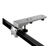 SMZhomeone Quick Release Boat Rail Grill Mount for 7/8-1-1/4 Inch Round or 1-1/4 Inch Square Rails, Secure and Easy Install for Outdoor Cooking on Water